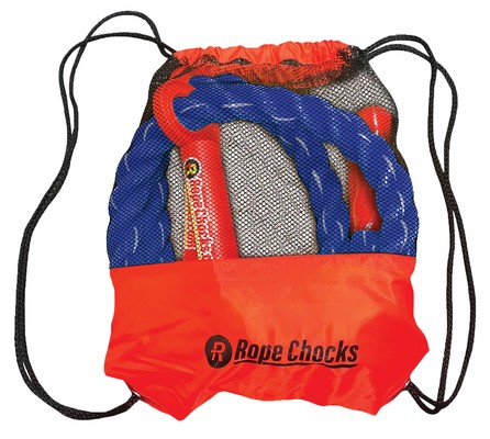 Rope Chock Blue - Bagged